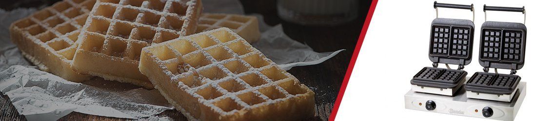 Professionele wafelijzers Professionele wafelijzers