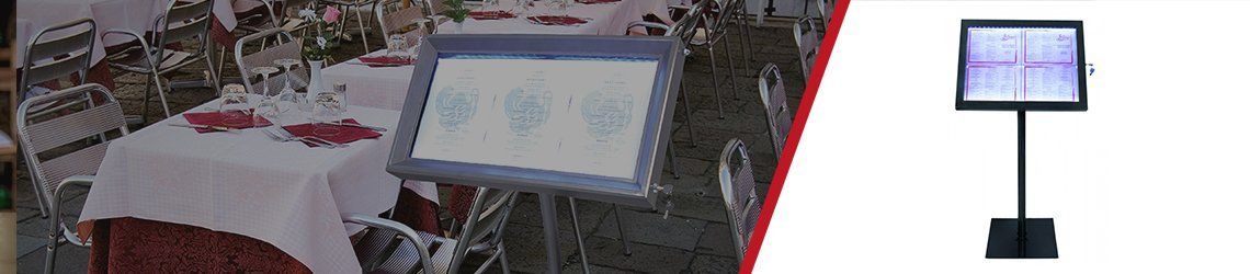 Menukast vitrinekasten Menukast vitrinekasten