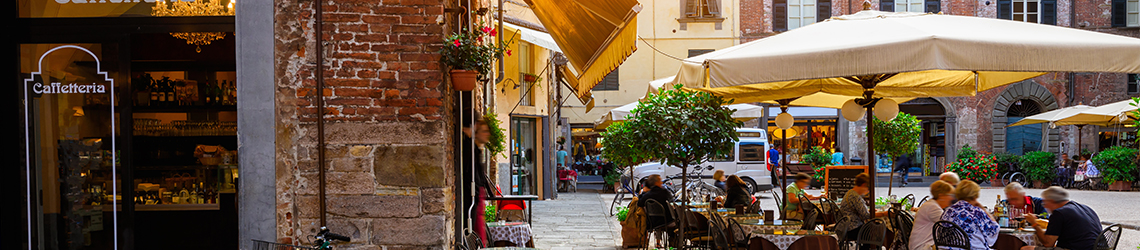 Taupe parasols