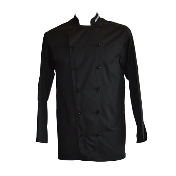 Koksbuis Beristo Zwart Heren Bolknopen Polykatoen beristo kopen in de aanbieding