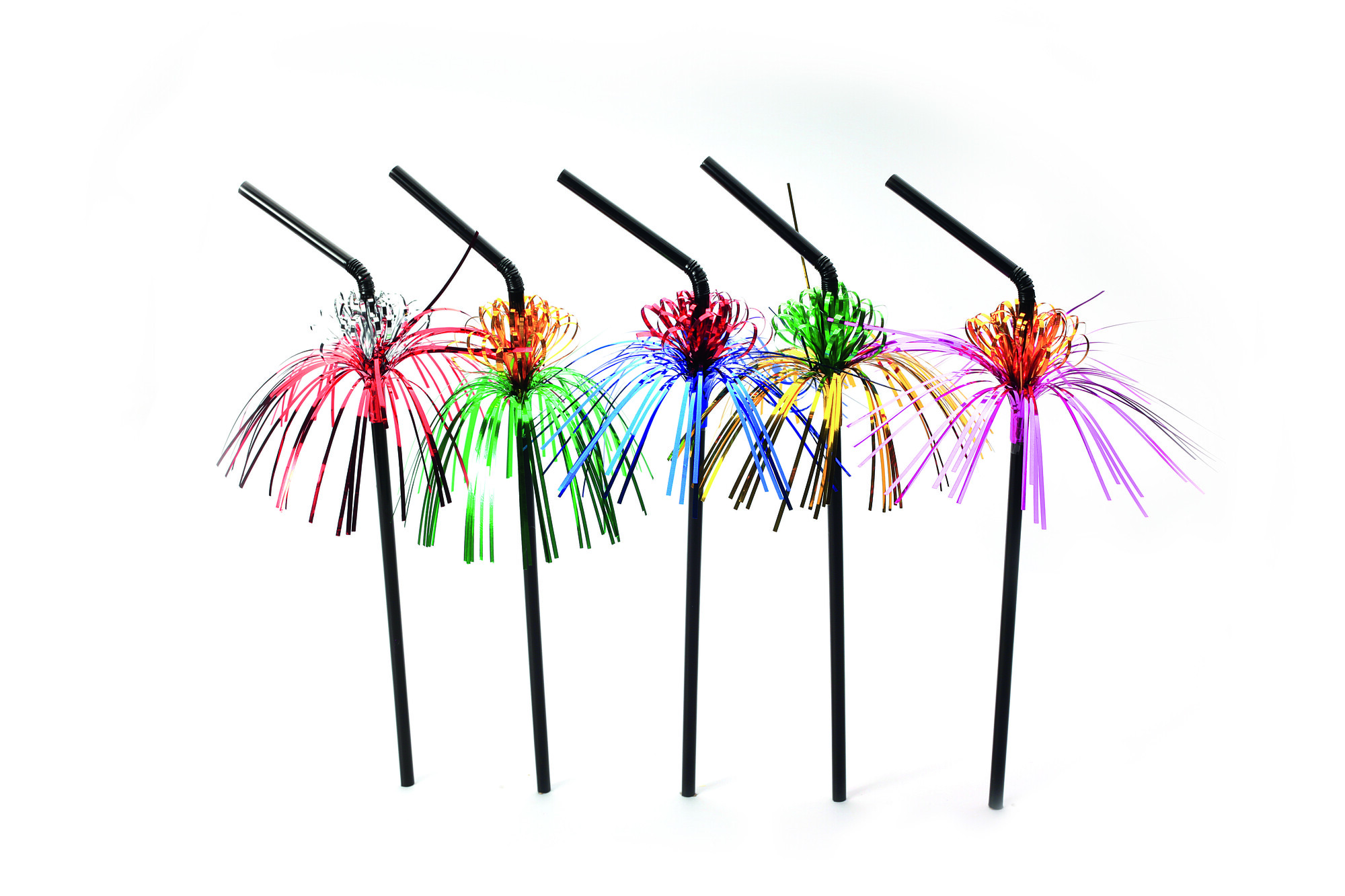 Sier Disposables Buigrietje Zwart Met Palm O 5 Mm 24 Cm 12X100 Per Doos sier disposables kopen in de aanbieding