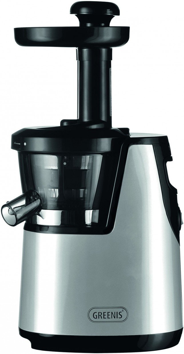 Slowjuicer Model Greenis Zilver Saro 230V 150W saro kopen in de aanbieding