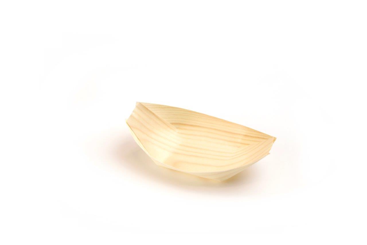 Sier Disposables Bootje Hout Fsc 170 X 85 Mm 12X50 Per Doos sier disposables kopen in de aanbieding