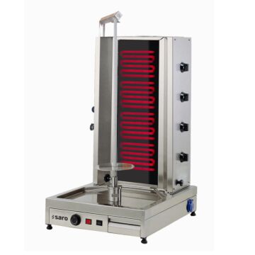 SARO Elektrische kebab / gyros grill - model ED4, 126-1805
