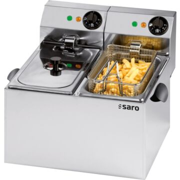 SARO Friteuse model PROFRI 44, 172-2040, 230V - 2x2000W