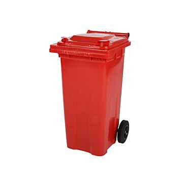 SARO 2 wiel grote afvalcontainer model MGB 240 RO - rood, 174-2220