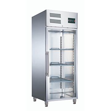 SARO Professionele koelkast met glasdeur, model EGN 650 TNG, 465-3002