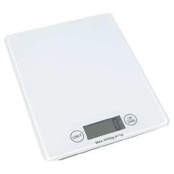 SARO Digitale keukenweegschaal / Met glasplaat tot 5 kg model 4745BO, 484-1080
