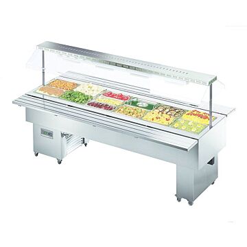 Buffet eiland Nordcap, Bain marie, 151(B) X 152(H) X 75(D), 230V/3300W