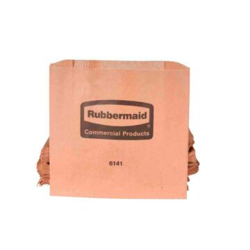 Afvalzakjes, Rubbermaid, model: VB 006141, 5 stuks per verpakking, bruin