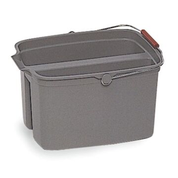 Dubbele emmer, Rubbermaid, model: VB 002628, grijs