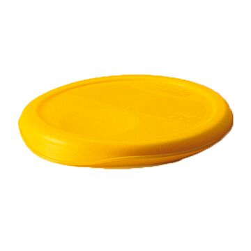 Deksel voor ronde opslagcontainer 3,8 ltr, Rubbermaid, model: VB 005722, geel