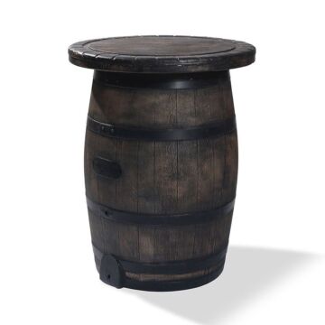 Barrel statafel hoog, H 114cm, 100cmØ