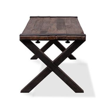 Rustieke horecatafel HVS-Furniture, 180 cm breed X-Poten