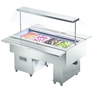 Buffet eiland koud Nordcap, 287(B) X 152(H) X 75(D), 230V/780W