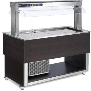 Buffet eiland koud Nordcap, 117(B) X 148(H) X 76(D), 230V/972W