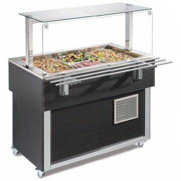 Buffet eiland koud Nordcap, 117(B) X 133(H) X 65(D), 230V/229W