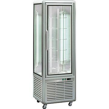 Koelvitrine Nordcap 6 plateaus, 350L, 60(B) X 181(H) X 66(D), 230V/468W