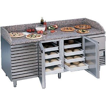 Pizzawerkbank Nordcap 396L, 198(B) X 83(H) X 72(D), 230V/276W