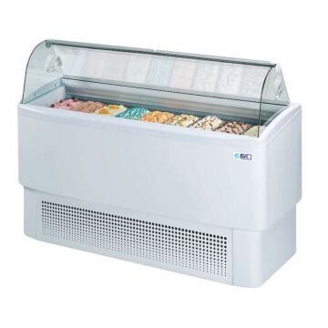 Ijsvitrine ISA 339L, 121(B) X 125(H) X 63(D), 230V/900W