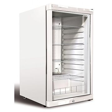 Koelkast met glasdeur Husky, 122L, 54(b)x54(D)x84,5(H), 230V/87W