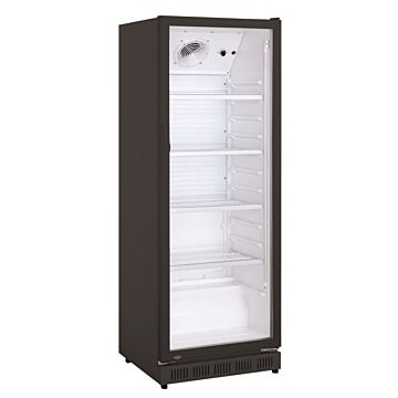 Koelkast met glasdeur Exquisit, 260L, 62(b)x63,5(D)x173(H), 230V/672W