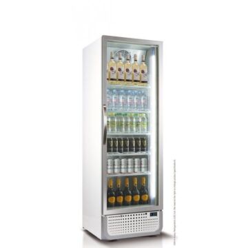 Koelkast met glasdeur Husky, 410L, 65(b)x72(D)x199(H), 230V/380W