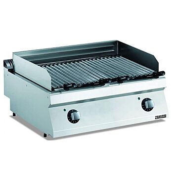 Grillplaat, Zanussi ERG7/2HT, B80xD73xH25cm, 400V/12kW