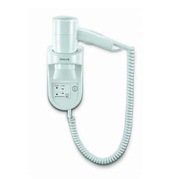 Haardroger Valera,  Premium Smart 1600 Shaver, wandmontage, spiraalsnoer, wit, 1600 W