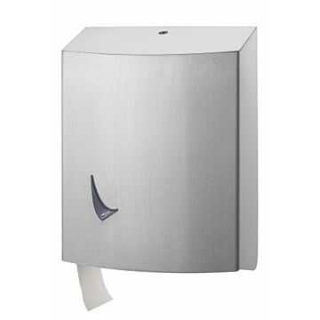 Toiletpapierdispenser Wings, Jumboroldispenser, RVS anti-fingerprint coating