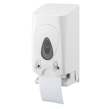 Toiletpapierdispenser PlastiQline, 2rolshouder kunststof (standaard), ABS kunststof