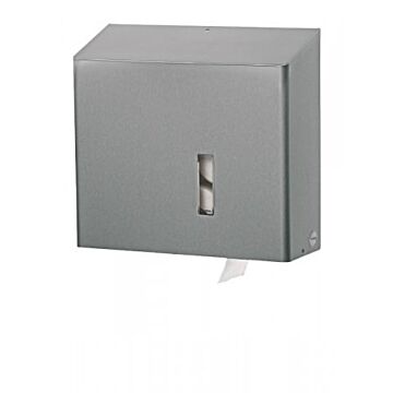 Toiletpapierdispenser SanTRAL, Toiletrolhouder 4rols RVS, RVS anti-fingerprint coating