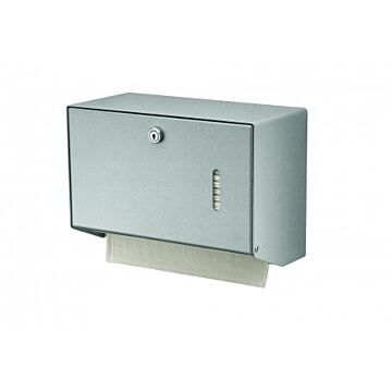 MediQo-line Handdoekdispenser aluminium klein, MQHSA