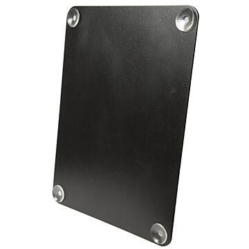 Raamkrijtbord Securit, Zwart, 27x36 cm, incl zuignappen