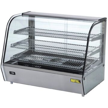 Warmhoudvitrine Buffalo, 160L, 87(b)x67(h)x57(d), 230V