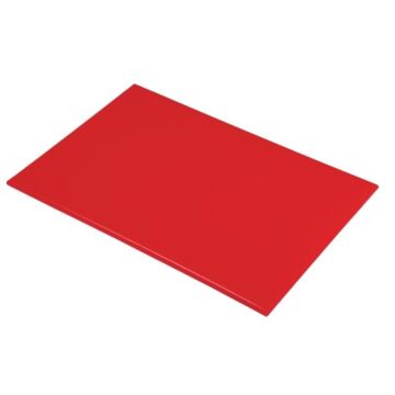 Snijplank Hygiplas, 1,2(h)x45,5(b)x30,5(l)cm, rood