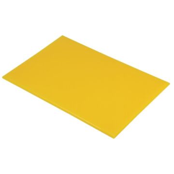 Snijplank Hygiplas, 60x45x1,25cm, geel