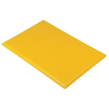 Snijplank Hygiplas, 45x30x2,5cm, geel