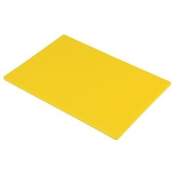 Snijplank Hygiplas, 45x30x1,25cm, geel