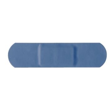 Pleisters HVS-select, 7,5x2,5cm, blauw, 100 stuks