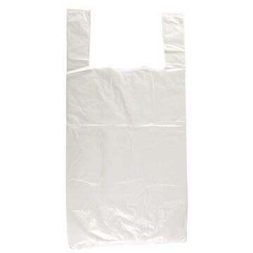 Grote witte plastic zakken, 1000 stuks