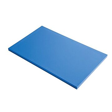 Snijplank HDPE Gastro M, glad, blauw, 60x40x2cm