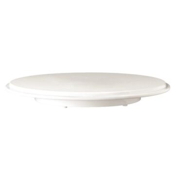 Pure melamine ronde schotel wit 31cm