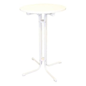 Statafel Monaco HVS-select, wit, 70cm