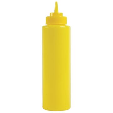 Knijpfles saus Vogue, geel, 99cl