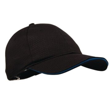 Colour by Chef Works Cool Vent baseball cap zwart en blauw