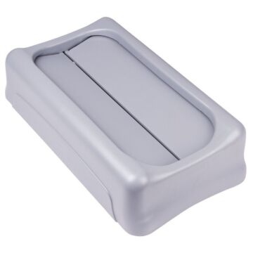 Rubbermaid Slim Jim Tuimeldeksel, Grijs (Restafval)