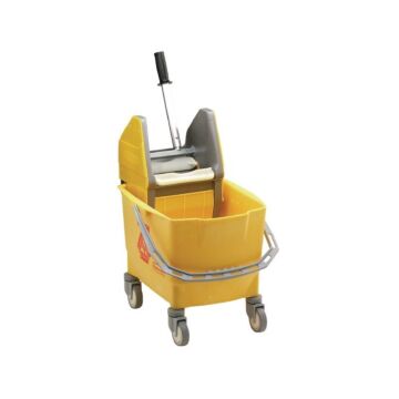 Mobiele mopemmer geel Rubbermaid, capaciteit: 25 liter, zware kwaliteit
