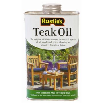 Rustins teak olie 1ltr