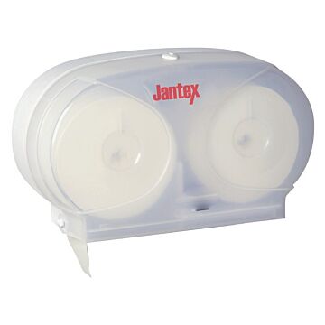 Toiletroldispenser Jantex, 20,7(b)x33,4(h)x12,7(d)cm, toiletpapier zie: GL061